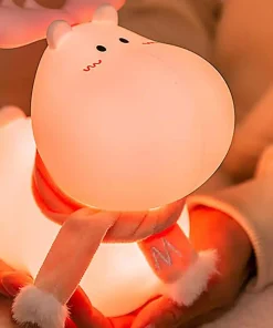 Veilleuse mignonne en forme de serf