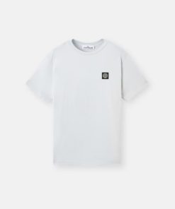 Stone Island – 2100039 T-shirt coton jersey Blanc