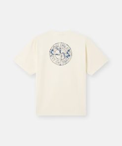 Stone Island – 21002RC T-shirt Combed organic coton jersey Ivoire