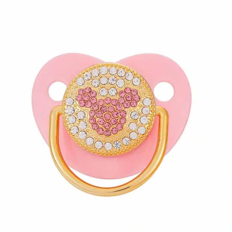 Sucette de luxe à motif de dessin animé pour bébé