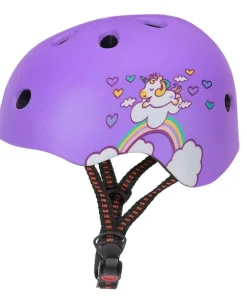 Casque de vélo pour enfants avec motif de licorne