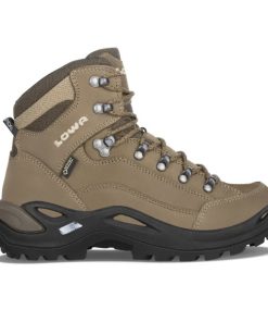 BOTTE FEMME TAUPE LOWA RENEGADE GTX MID 320938-0436 WIDE (#33)
