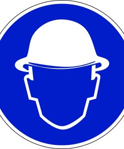 Panneau casque obligatoire