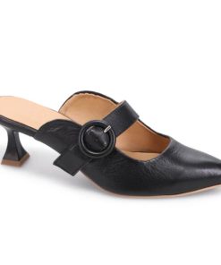 BUENO – SANDALE A TALON – VIDA – (#75) – NOIR