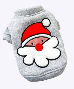 Déguisement de noël pour chien sweat Père Noël