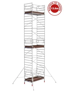 Échafaudage Aluminium Alutower SI 14 Plateforme 1.40×1.80m