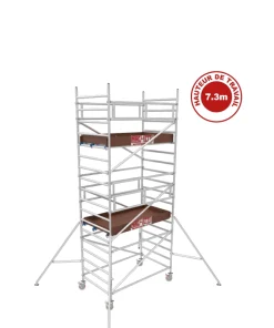 Échafaudage Aluminium Alutower SI 7 Plateforme 1.40×2.40m