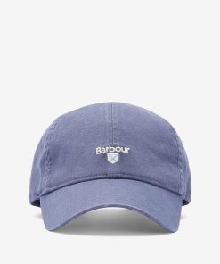 Barbour – Casquette Cascade Sports Washed Blue