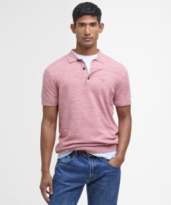 Barbour – Polo Buston Knit Red Spice