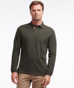 Barbour – Polo manches longues Essential forest