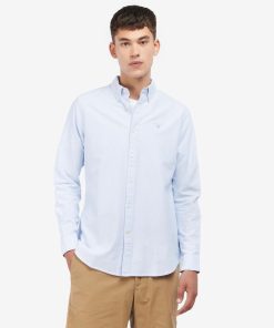 Barbour – Chemise Striped Oxtown Sky Blue