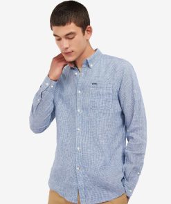 Barbour – Chemise Linton Navy