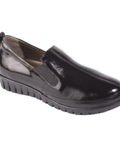 CAGIVA – SOULIER 0613-NT-5 (#8) – CUIR NOIR