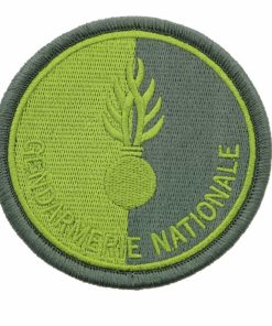 Ecusson tissu gendarmerie gendarmerie nationale vert – DMB