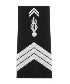 Fourreaux d’épaules gendarmerie mdl chef départementale rigide – DMB