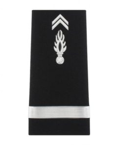 Fourreaux d’épaules gendarmerie sous lieutenant départementale rigide – DMB