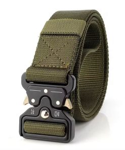 Ceinture assault boucle cobra vert kaki
