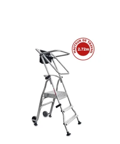 ÉCHELLE PLATEFORME ALUMINIUM PL 3