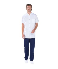 Blouse blanche Homme MC JONAS BLANC