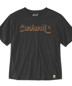 T-SHIRT  Femme SCRIPT Short Sleeve  PATCH  CARHARTT